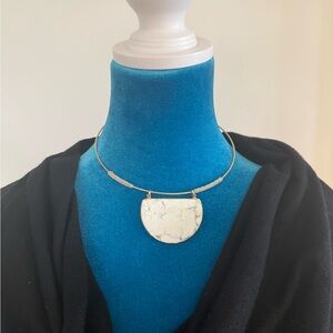 Elegant Nakamol Chicago Choker with Agate Pendant